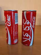2 Lege blikjes Coca-Cola 250ml Tunesië en Japan, Verzamelen, Ophalen