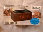Digitale wekker en draadloze oplader, Elektronische apparatuur, Wekkers, Ophalen, Nieuw