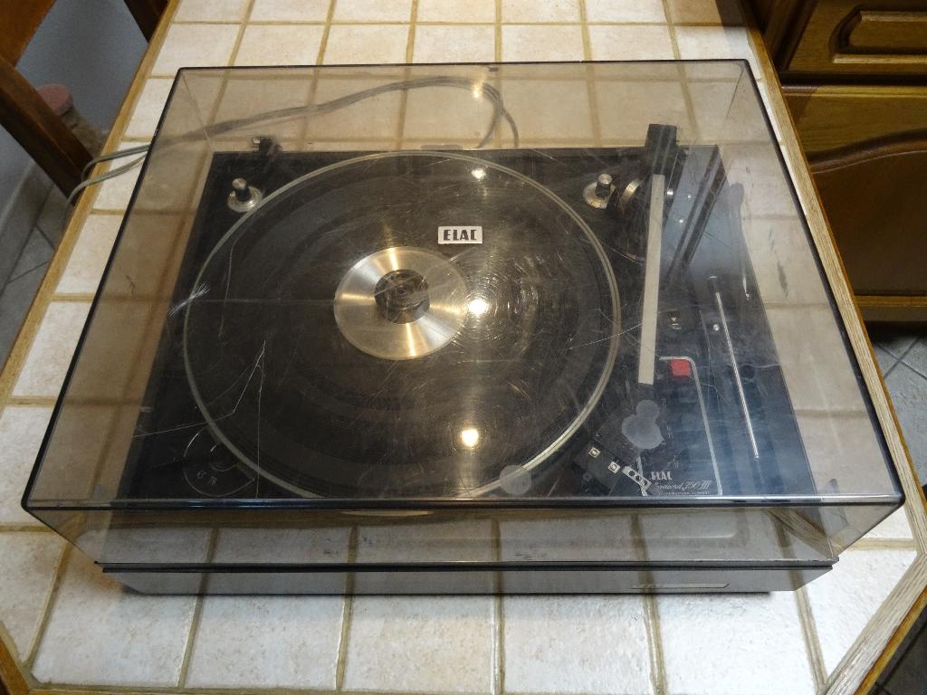 Oude automatische Elac draaitafel, Ophalen of Verzenden, Gebruikt, Platenspeler, Automatisch