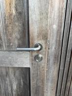 Tuinpoort, Portail battant, 100 à 150 cm, Utilisé, Bois