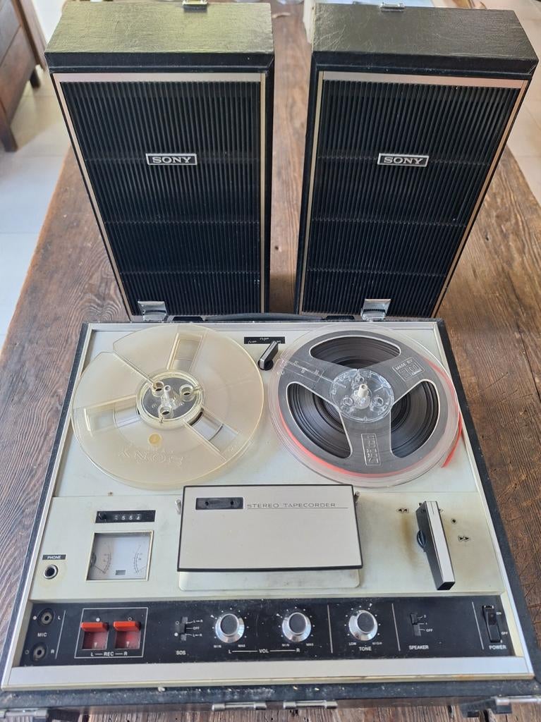 Magnétophone Sony TC-252, TV, Hi-fi & Vidéo, Enregistreurs audio, Enlèvement ou Envoi