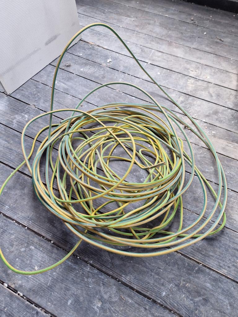VOB aardingskabel 16mm2 - 50m, Bricolage & Construction, Électricité & Câbles, Enlèvement