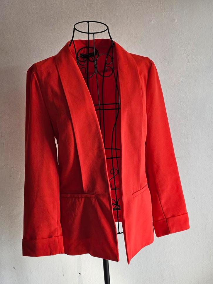 Rode blazer Atmosphere maat 40, Kleding | Dames, Jassen | Zomer, Zo goed als nieuw, Maat 38/40 (M), Rood