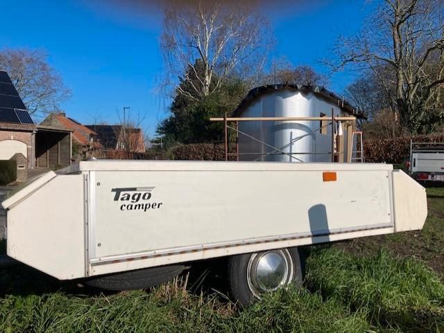 Aanhangwagen (ex vouwcaravan), Autos : Divers, Remorques, Utilisé, Enlèvement