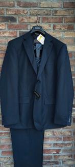 Donkerblauw tweedelig pak T58 eur, Kleding | Heren, Ophalen of Verzenden