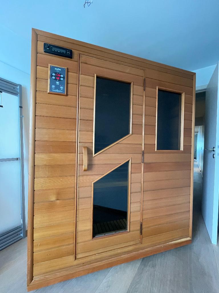 Infrarood Sauna Health Pas, Sport en Fitness, Ophalen, Zo goed als nieuw, Infrarood