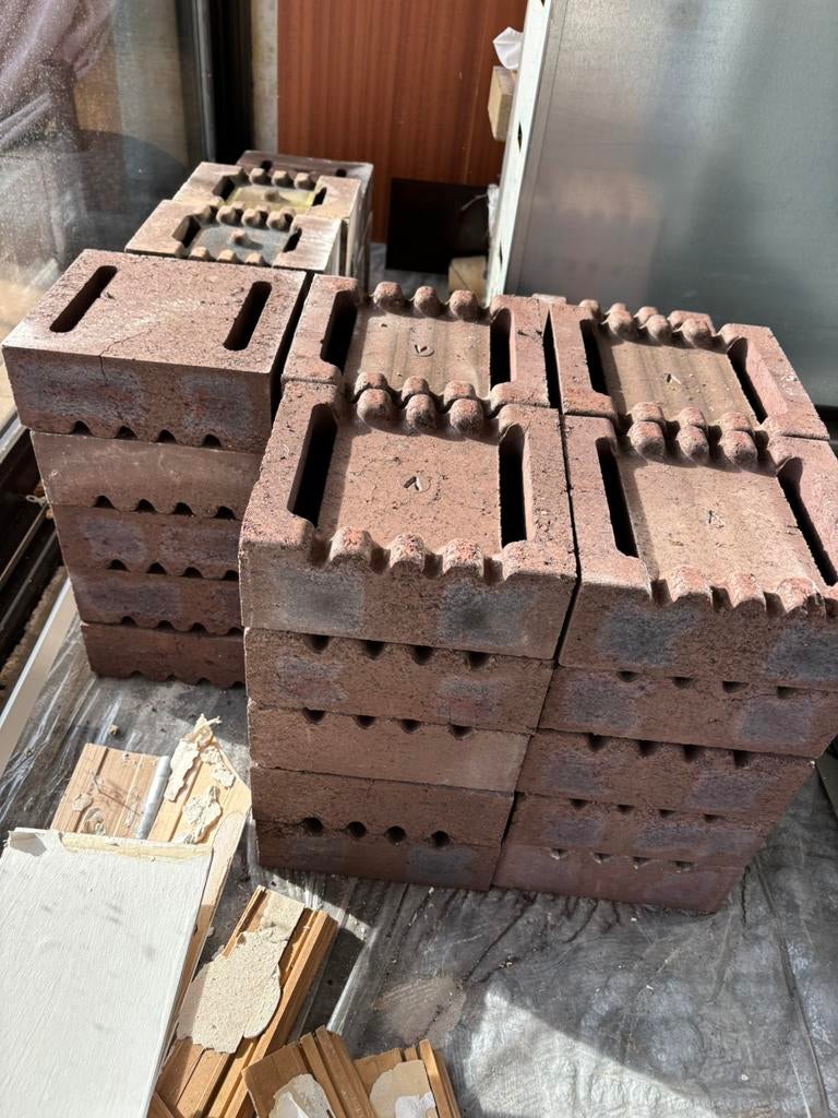 Vuurvaste stenen gratis, Ophalen, Zo goed als nieuw