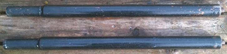 Statiefpalen met schroefdraad 65 cm, Muziek en Instrumenten, Standaarden, Gebruikt, Instrumentstandaard, Speaker, Ophalen of Verzenden