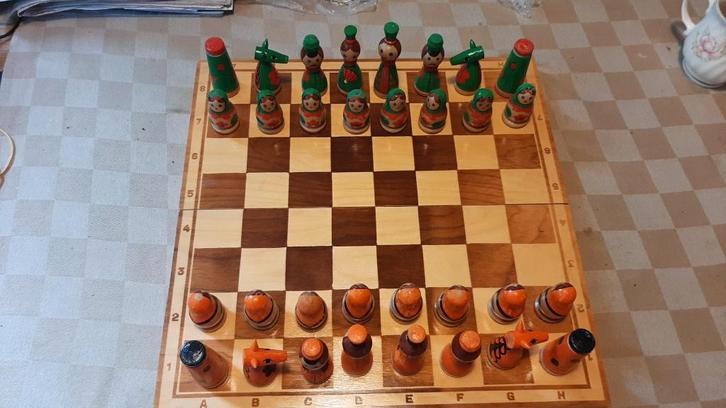 jeu de plateau Echiquier Chess Matryoshka 34 by 34, Hobby & Loisirs créatifs, Jeux de société | Jeux de plateau, Neuf, 1 ou 2 joueurs