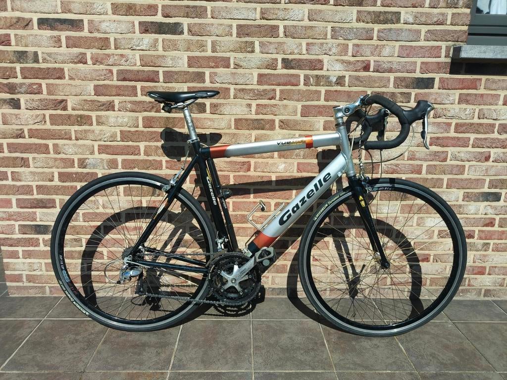 Racefiets Gazelle, Vélos & Vélomoteurs, Vélos | Vélos de course, Frein sur jante, 49 à 53 cm, Aluminium, Enlèvement