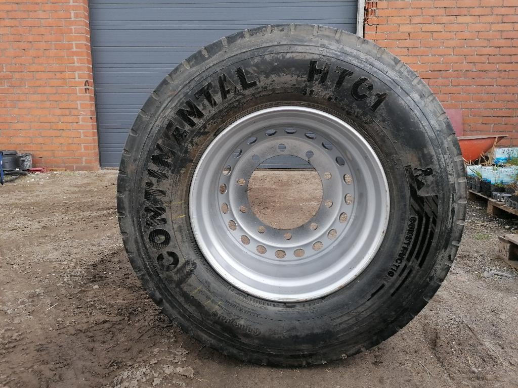 Continental 385/65r22.5 htc1 met velg, Enlèvement, Neuf, Camion, Pneus et Jantes