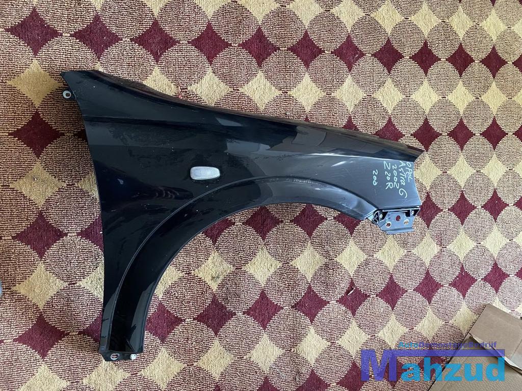 Opel Astra G rechter voor scherm zijscherm zwart Z20R, Gebruikt, Voor, Opel Automobile GmbH, Kontakt@opel-infoservice.de