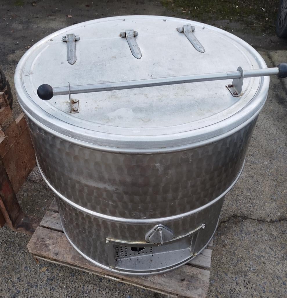 Douche de cuisson 160L, Ophalen