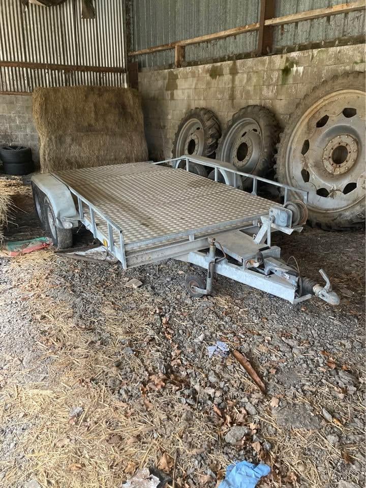 remorque Plateau 2T, Autos : Divers, Remorques, Utilisé, Enlèvement