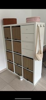 Ikea KALLAX met bureau-element, Ophalen, Zo goed als nieuw, Bureau