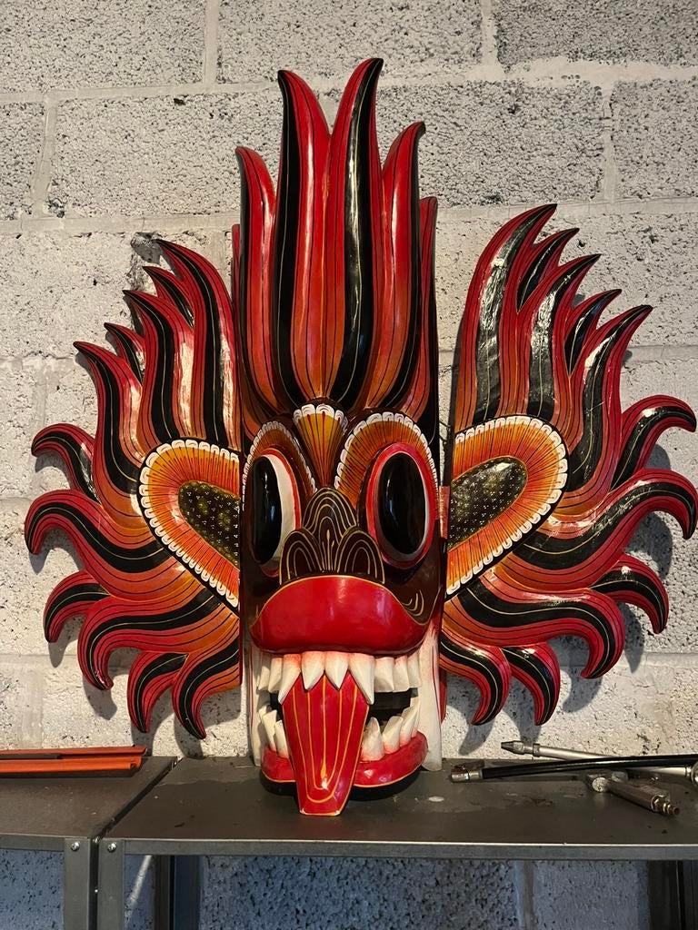 Draak uit Sri Lanka, Antiek en Kunst, Kunst | Schilderijen | Modern, Ophalen