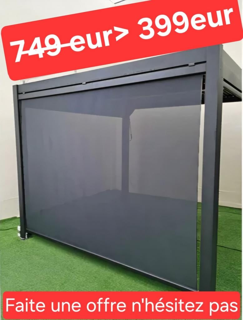 3 KLEUREN Pergola Central Park Riaci 1x320x200cm/2x270x200cm, Ophalen