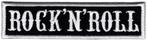 Rock'N'Roll stoffen opstrijk patch embleem #13, Verzenden, Nieuw, Kleding
