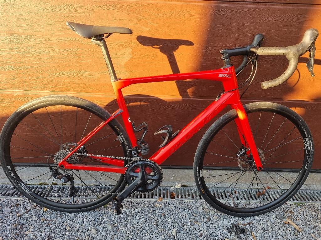 Velo de course bmc roadmachine 02 two carbone ultegra t. 56, Autres marques, Comme neuf, Enlèvement, 53 à 57 cm