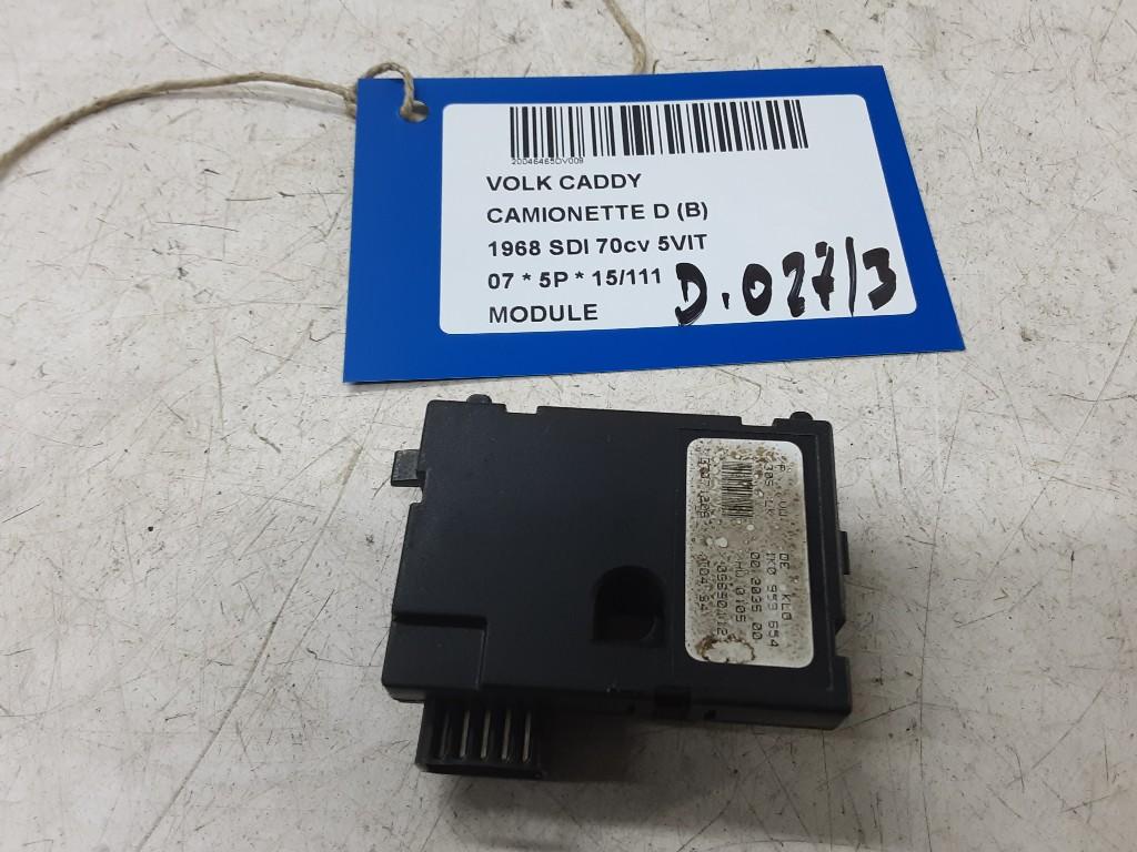 UNITE ELECTRONIQUE Caddy III (2KA,2KH,2CA,2CH) (1KO959654), Autos : Pièces & Accessoires, Électronique & Câbles, Volkswagen, Utilisé