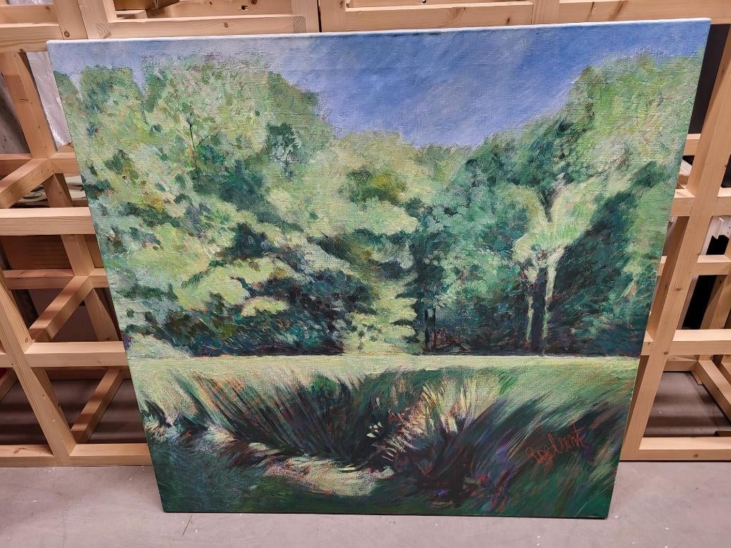 Schilderij André Roelant, Ophalen