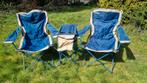 Opklapbaar zetel duo set met tafeltje, Enlèvement, Utilisé, Chaise de camping