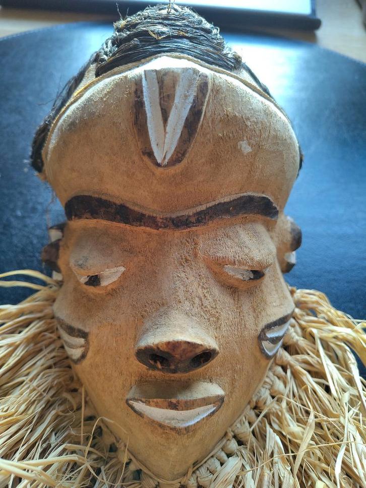PENDE MBUYA MASKER CONGO, Antiek en Kunst, Kunst | Niet-Westerse kunst, Ophalen of Verzenden