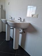 2 lavabo's met kranen voor 50 euro. Prijs bespreekbaar!!, Enlèvement