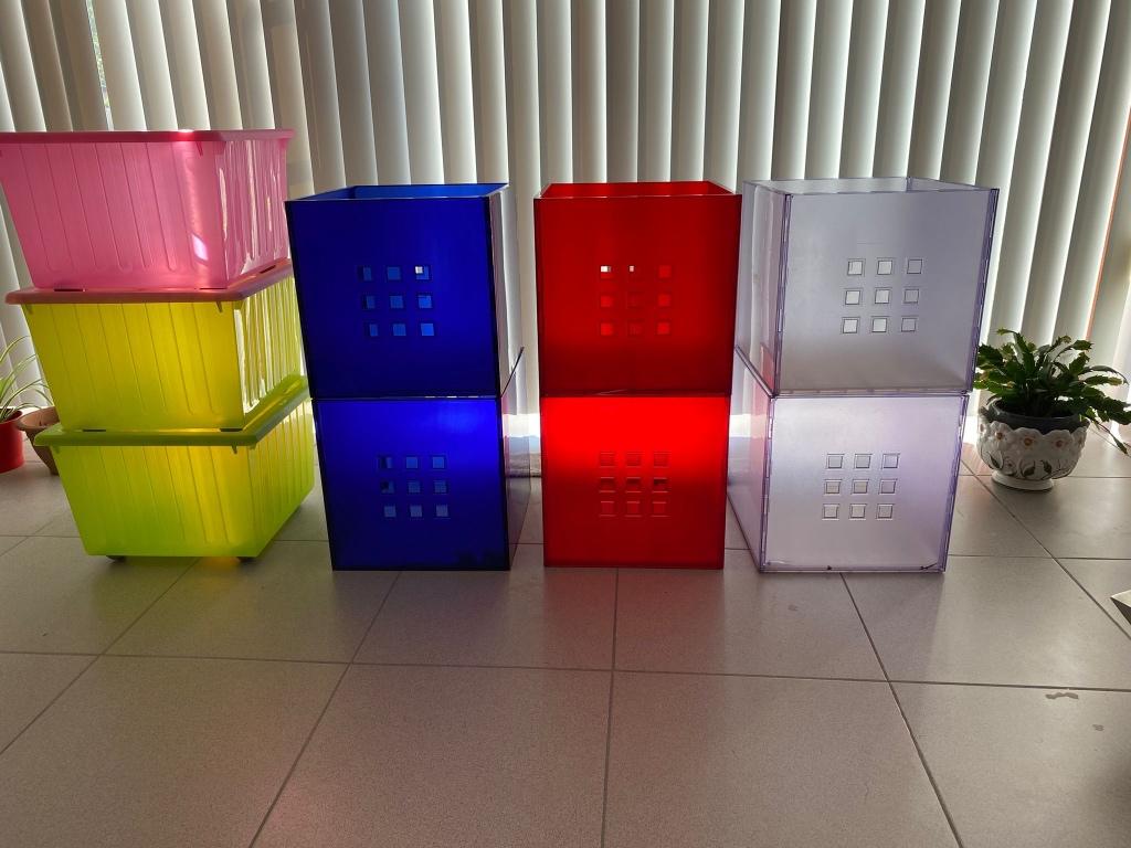 Opbergbakken, Bricolage & Construction, Casiers & Boîtes, 35 à 50 cm, Comme neuf, Enlèvement, Moins de 40 cm