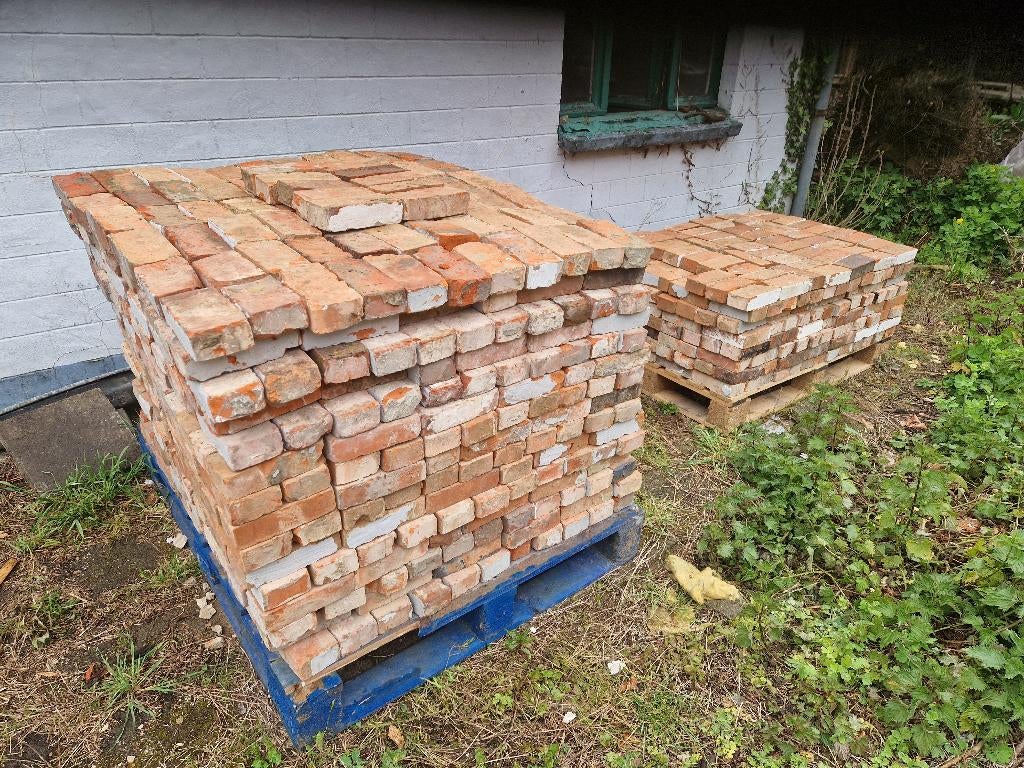 Oude maschinesteen, Ophalen, Gebruikt