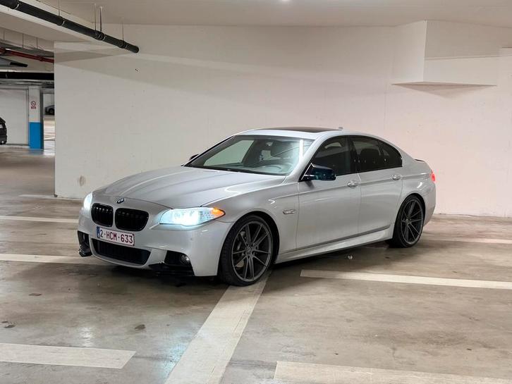 Bmw f10 520d, Autos, BMW, Particulier, ABS, Diesel, Euro 5, Automatique, Noir, Enlèvement
