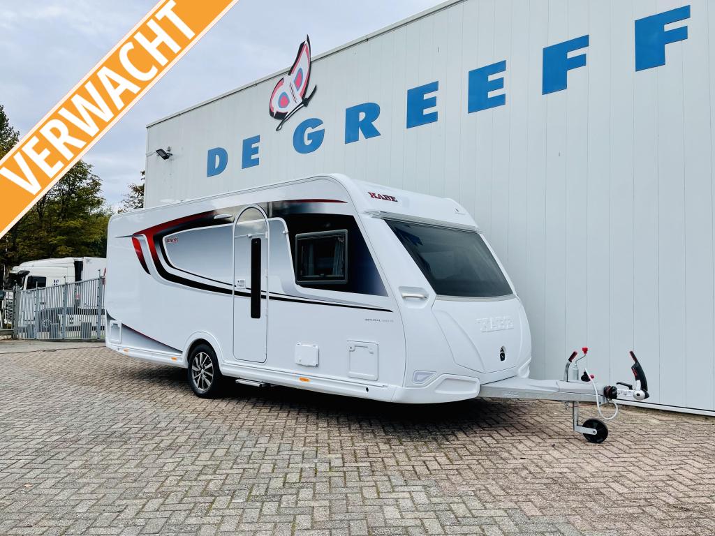 Kabe Imperial 560 XL, Caravans en Kamperen, Caravans, Bedrijf, tot en met 4, 1500 - 2000 kg, Rondzit, Kabe, 6 tot 7 meter, Airco