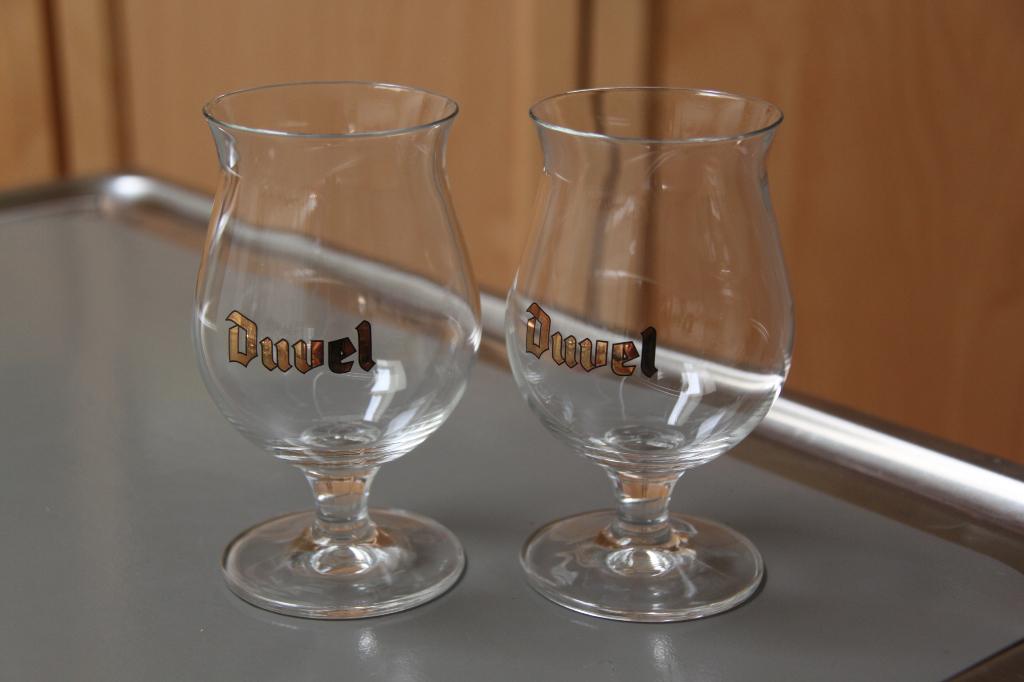kleine duvel glaasjes, Ophalen, Nieuw, Bierglas