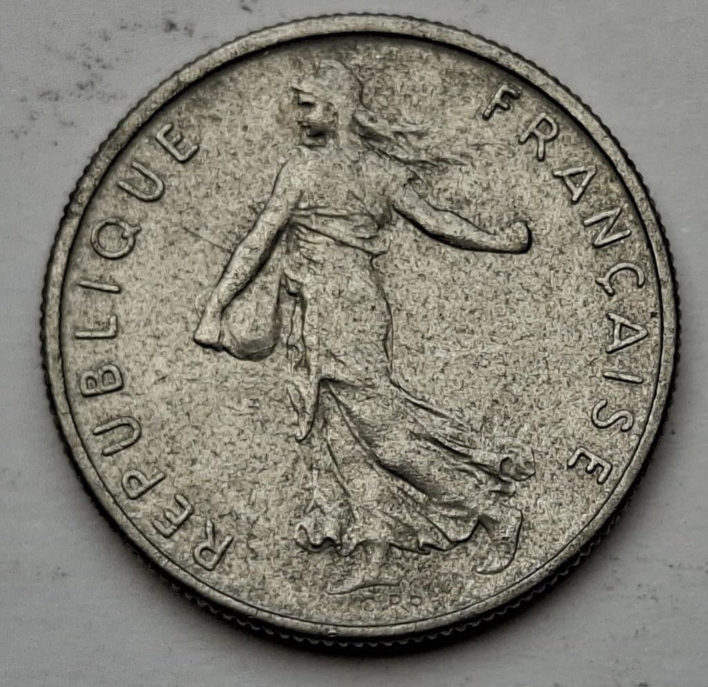 Munt Frankrijk 12fr 1968, Ophalen of Verzenden, Frankrijk