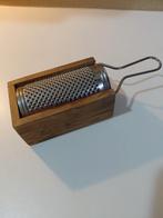 Parmezaanse rasp van hout en roestvrij staal, Ophalen of Verzenden