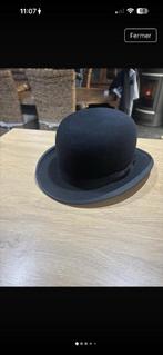 Chapeau melon vintage la maison pouplier huy, Enlèvement ou Envoi, Chapeau, Autres, Porté