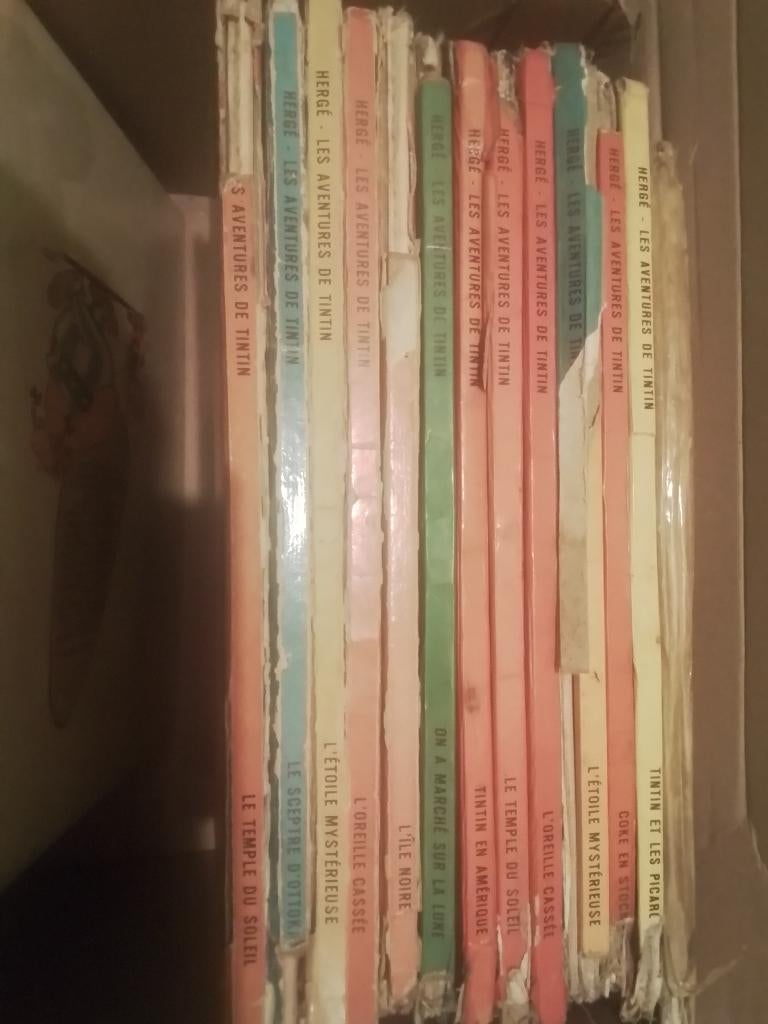 Tintin asterix blake.... 60bds pour 30 euros, Livres, Enlèvement, Utilisé