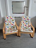 2 Ikea POÄNG poang
Kinderfauteuil kinderzetel, dino patroon, Kinderen en Baby's, Ophalen
