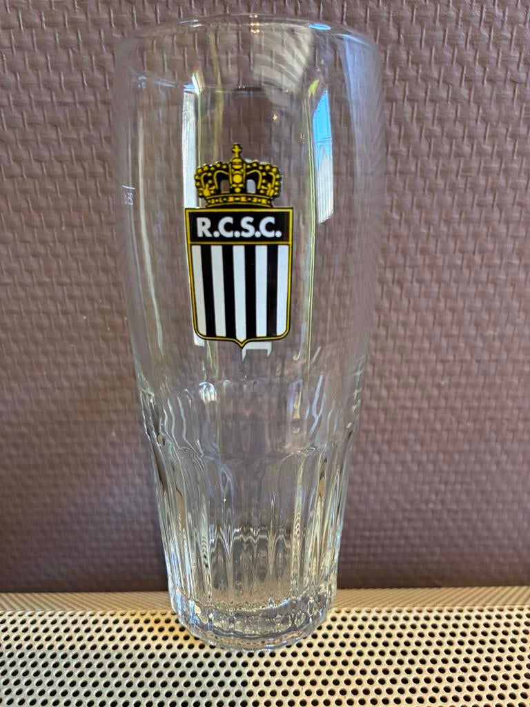 Verre Jupiler Royal Charleroi Sporting Club, Collections, Marques de bière, Enlèvement ou Envoi, Neuf, Verre ou Verres, Jupiler