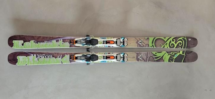 Blizzard Kabookie 187 + Marker Duke 16, Sports & Fitness, Ski & Ski de fond, Comme neuf, Skis, Autres marques, 180 cm ou plus