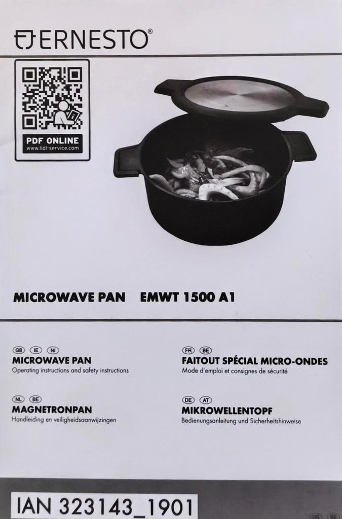 Ernesto microgolf Pan, Antiquités & Art, Antiquités | Ustensiles de cuisine, Enlèvement