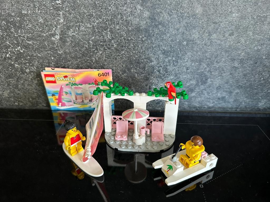 Lego 6401 - Paradisa - Seaside Cabana, Kinderen en Baby's, Speelgoed | Duplo en Lego, Compleet, Gebruikt, Overige thema's, Lego