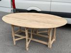 grande table de salle à manger gateleg, Maison & Meubles, Tables | Tables à manger, Enlèvement, Comme neuf, Ovale, Chêne