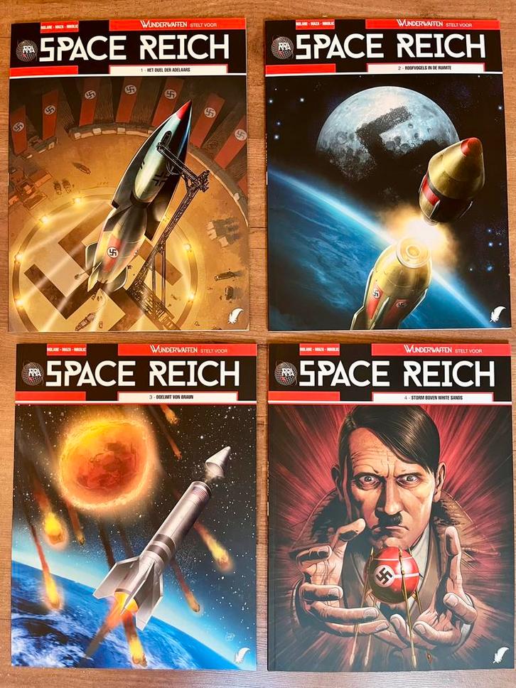 Space Reich - Nrs. 1,2,3,4 - Nieuwstaat, Livres, BD, Neuf, Enlèvement ou Envoi