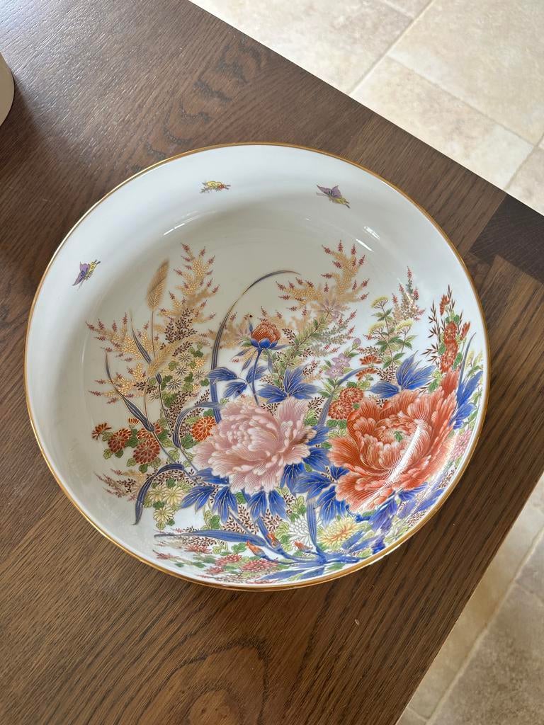 Bol japonais en porcelaine Shibata Toki des années 1970, Enlèvement