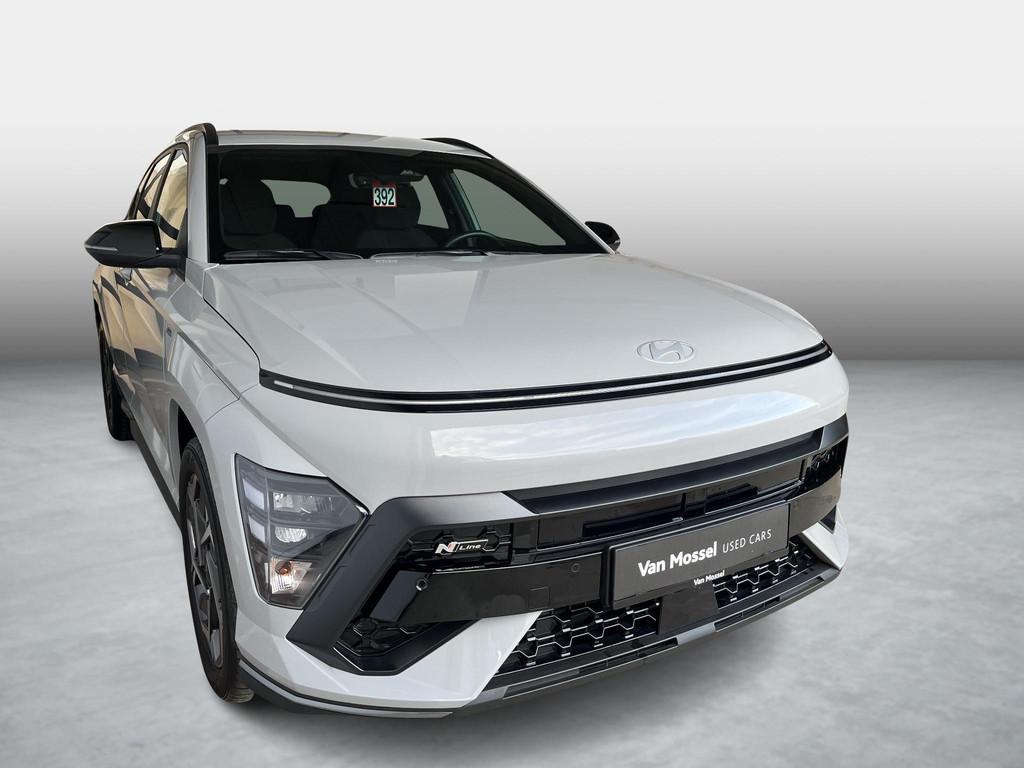 Hyundai Kona 1.6 GDi Hybrid Feel N Line 6-DCT, Stof, Gebruikt, 2 kWh, 1600 cc