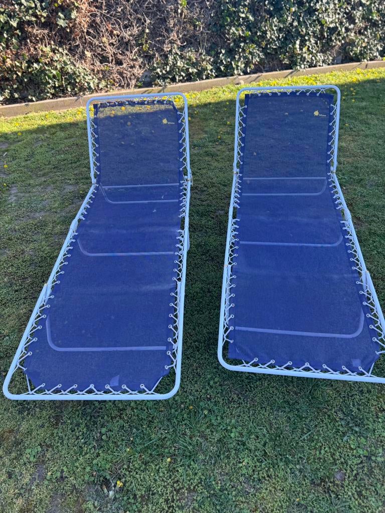 Lafuma ligzetel, Tuin en Terras, Ophalen, Zo goed als nieuw