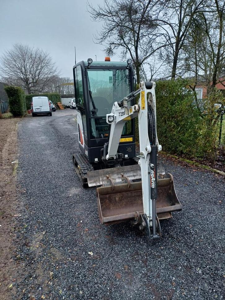 Bobcat E19 Minigraver – Slechts 415 uur – In topstaat!, Zakelijke goederen, Machines en Bouw | Kranen en Graafmachines, Ophalen