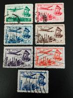 Iran 1953 - luchtpost - Sjah Mohammad Reza Pahlavi, Verzenden, Gestempeld, Midden-Oosten