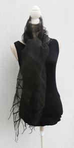 Prachtige sjaal van voile/organza, Ophalen of Verzenden, Zo goed als nieuw